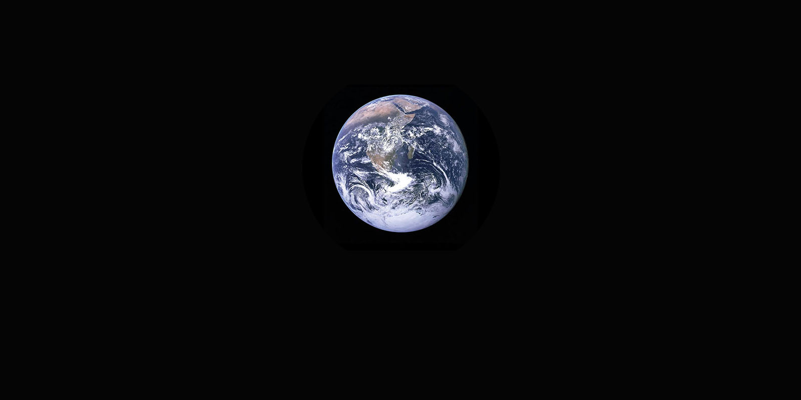 A photo of earth